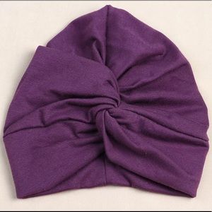 Purple Baby Turban